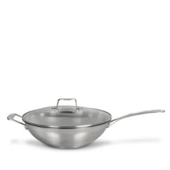 Scanpan Impact Wok Med Låg Uden Belægning 32 Cm