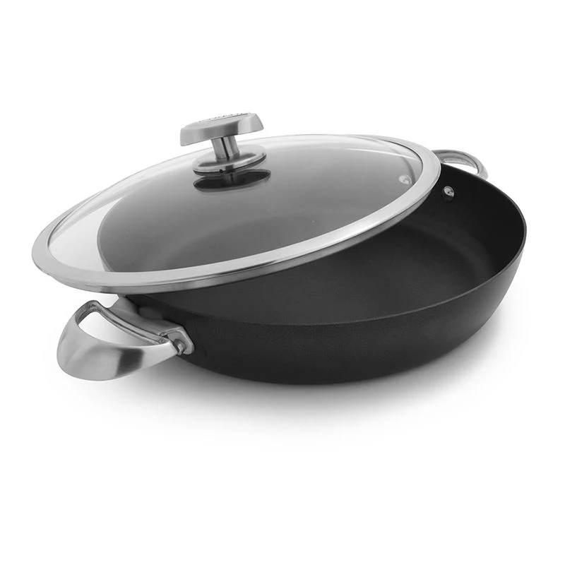 Scanpan Pro IQ Chefpande Med Glaslåg 32 Cm 3 Scanpan Pro IQ Chefpande Med Glaslåg 32 Cm