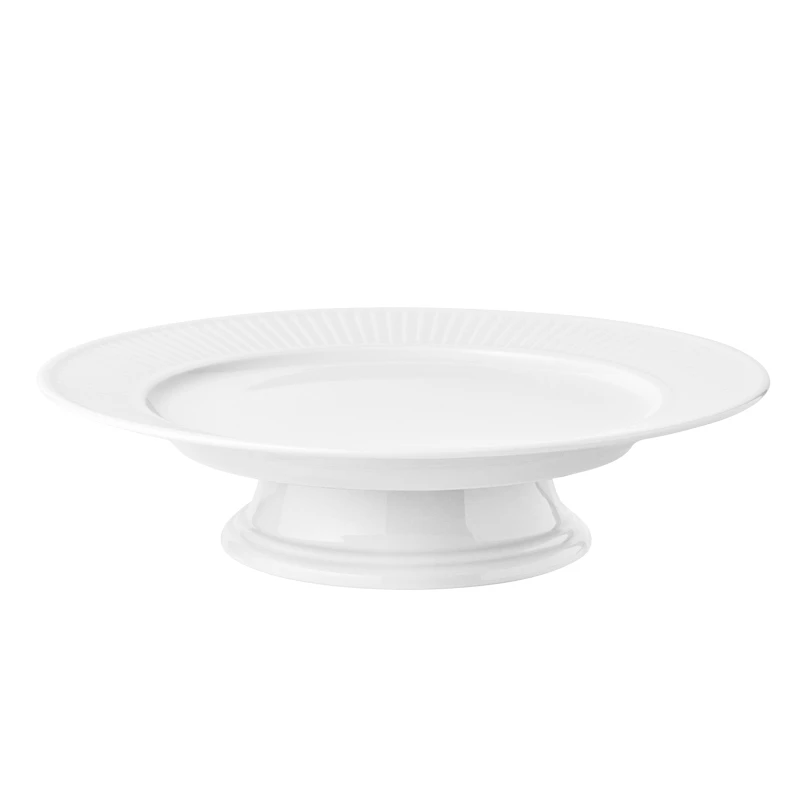 Pillivuyt Plissé Fad På Fod 31,5 Cm 3 Pillivuyt Plissé Fad På Fod 31,5 Cm