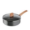 Tefal Renew Sauterpande Med Låg Og Keramisk Belægning Grå 24 Cm -Nordisk Elegance 3168430348134