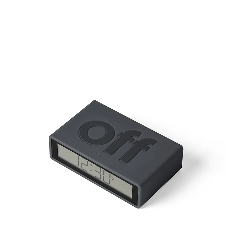 Lexon Flip+ Vækkeur LR150 Mørkegrå 3 Lexon Flip+ Vækkeur LR150 Mørkegrå