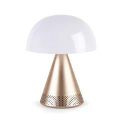 Lexon Mina Lampe L Audio LH76MD Soft Gold