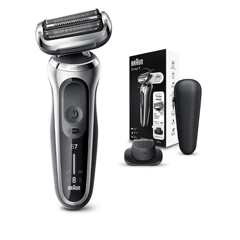 Braun Serie 7 Barbermaskine Model 70-s1200s Silver/black 3 Braun Serie 7 Barbermaskine Model 70-s1200s Silver/black