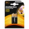 Duracell Plus Power 9V 1pk Batteri