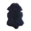 Lammeskind Tibet Mørk Blå 90 X 50 Cm -Nordisk Elegance 5702568019368
