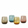 Vandglas 4 Stk. Assorteret Farver 35 Cl -Nordisk Elegance 5702568046982