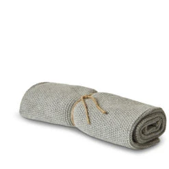 Køkkenhåndklæde Strik 60x40 Cm Grå