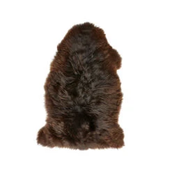 Lammeskind New Zealand Mix Brun 60 X 90 Cm