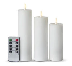 LED Bloklys Sæt 3 Dele