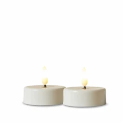 Dacore Jumbo LED Fyrfadslys 2 Stk. Hvid