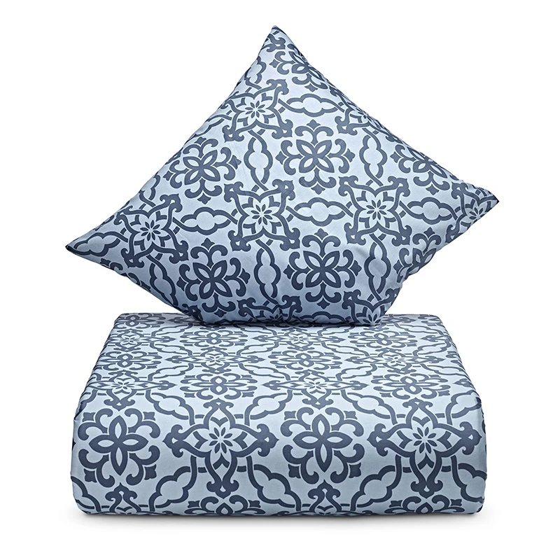 Nordisk Tekstil Divi Sengesæt Blå 140x220 Cm 3 Nordisk Tekstil Divi Sengesæt Blå 140x220 Cm