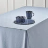 Nordisk Tekstil Honey Damask Dug 140x320 Cm Støvet Blå -Nordisk Elegance 5703288081932