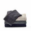 Nordisk Tekstil Håndklæde Black 70 X 140 Cm