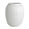 Kähler Hammershøi Vase Hvid 20 Cm -Nordisk Elegance 5703779153803