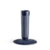 Kähler Hammershøi Lysestage Indigo Blå 12 Cm -Nordisk Elegance 5703779181738