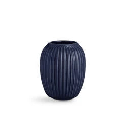 Kähler Hammershøi Vase Indigo Blå 20 Cm