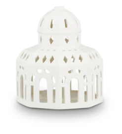 Kähler Urbania Lyshus Glassalen Hvid 14,5 Cm