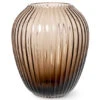 Kähler Hammershøi Glasvase 18,5 Cm Vase Valnød -Nordisk Elegance 5703779185651