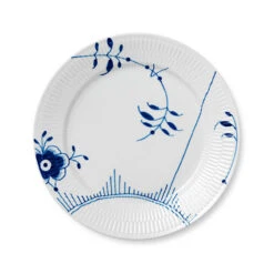 Royal Copenhagen Blå Mega Riflet Tallerken 27 Cm