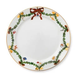 Royal Copenhagen Stjerne Riflet Jul Tallerken 27 Cm