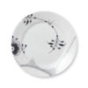 Royal Copenhagen Sort Mega Riflet Tallerken 22 Cm