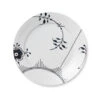 Royal Copenhagen Sort Mega Riflet Tallerken 27 Cm -Nordisk Elegance 5705140173717