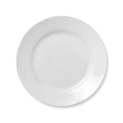 Royal Copenhagen Hvid Elements Tallerken 26 Cm