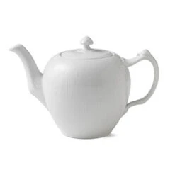 Royal Copenhagen Hvid Riflet Tekande 100 Cl