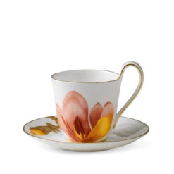 Royal Copenhagen Flora Højhankskop Og Underkop, 27 Cl. Magnolia