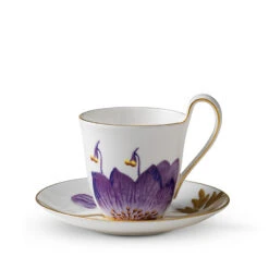 Royal Copenhagen Flora Højhankskop Og Underkop, 27 Cl. Stedmoder