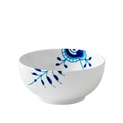 Royal Copenhagen Blå Mega Riflet Skål 110 Cl