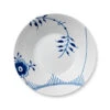 Royal Copenhagen Blå Mega Riflet Dyb Tallerken 24 Cm -Nordisk Elegance 5705140712855