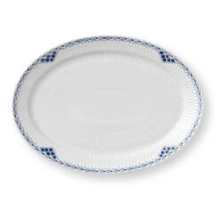 Royal Copenhagen Prinsesse Oval Tallerken 28 Cm