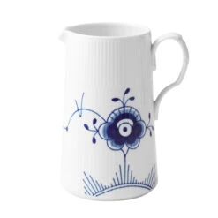 Royal Copenhagen Blå Mega Riflet Kande 1,5 L