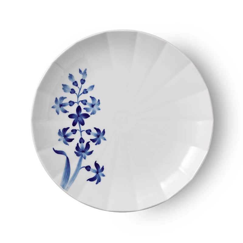 Royal Copenhagen Blomst Tallerken Hyacint 22 Cm 3 Royal Copenhagen Blomst Tallerken Hyacint 22 Cm