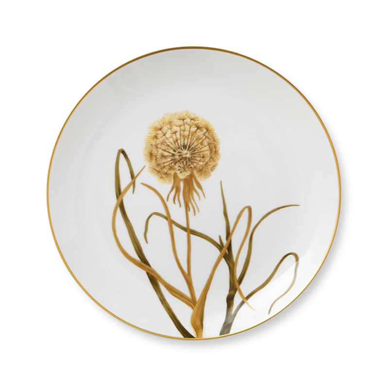 Royal Copenhagen Flora Mælkebøtte Tallerken 27 Cm 3 Royal Copenhagen Flora Mælkebøtte Tallerken 27 Cm