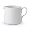 Royal Copenhagen Hvid Riflet Kande 0,70 L