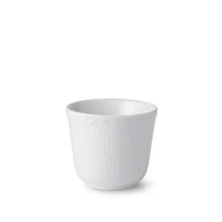 Royal Copenhagen Hvid Halvblonde Termokop 26 Cl