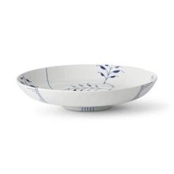 Royal Copenhagen Blå Mega Riflet Fad 34 Cm