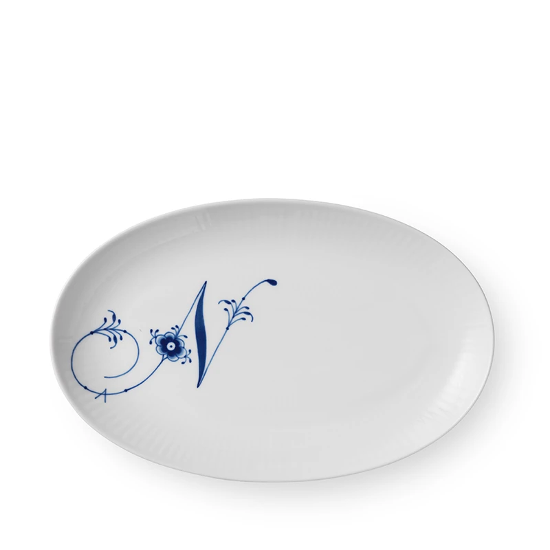 Royal Copenhagen Alfabet Tallerken N 3 Royal Copenhagen Alfabet Tallerken N