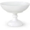 Royal Copenhagen Hvid Riflet Skål På Fod 15 Cm -Nordisk Elegance 5705140738046