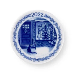 Royal Copenhagen Juleplakette 2022 Juletræet Pyntes