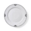 Royal Copenhagen Sort Riflet Blonde Tallerken 19 Cm