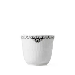 Royal Copenhagen Sort Riflet Blonde Termokop 26 Cl