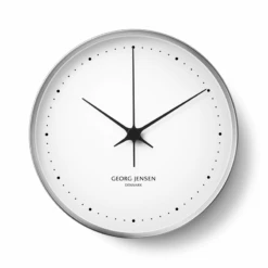 Georg Jensen Henning Koppel Vægur Stål/hvid 30 Cm