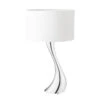 Georg Jensen Cobra Lampe Mellem Hvid Skærm -Nordisk Elegance 5705145202856