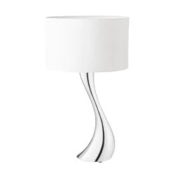Georg Jensen Cobra Lampe Mellem Hvid Skærm