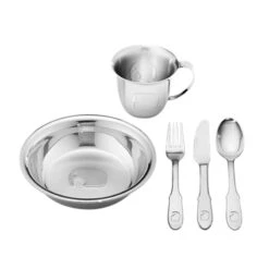 Georg Jensen Elephant Børnesæt 5 Dele