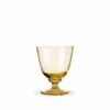 Holmegaard Flow Vandglas På Fod Amber 35 Cl -Nordisk Elegance 5706422106645