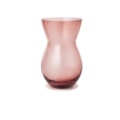 Holmegaard Calabas Vase Burgundy 21 Cm
